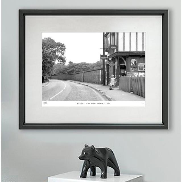 'Moore, the Post Office 1952' - Picture Frame Photograph Print on Paper The Francis Frith Collection Size: 60cm H x 80cm W x 2.3cm D on Productcaster.