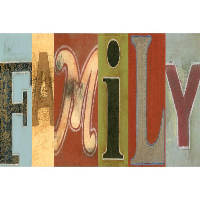 Family Panel by Vision Studio - Wrapped Canvas Print August Grove Size: 61cm H x 91cm W on Productcaster.