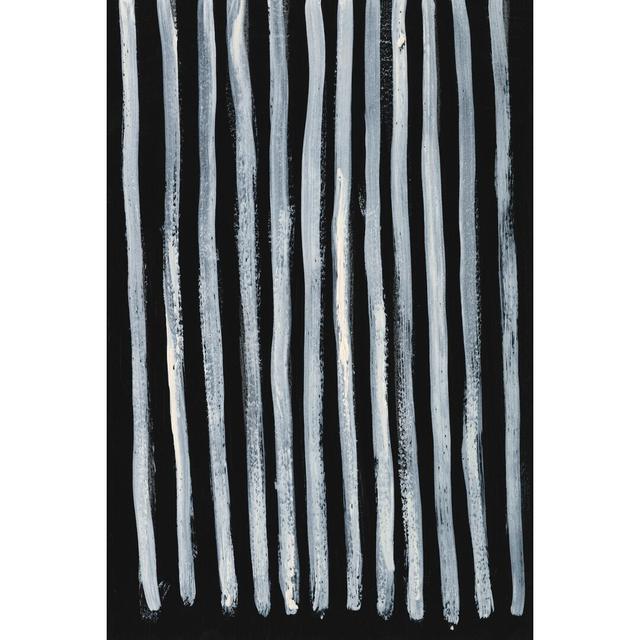 Ivory & Black IV by Regina Moore - Wrapped Canvas Painting Ivy Bronx Size: 46cm H x 30cm W on Productcaster.