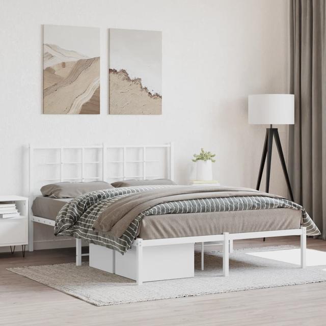 Anastyn Platform Bed Marlow Home Co. Size: Double (4'6) on Productcaster.