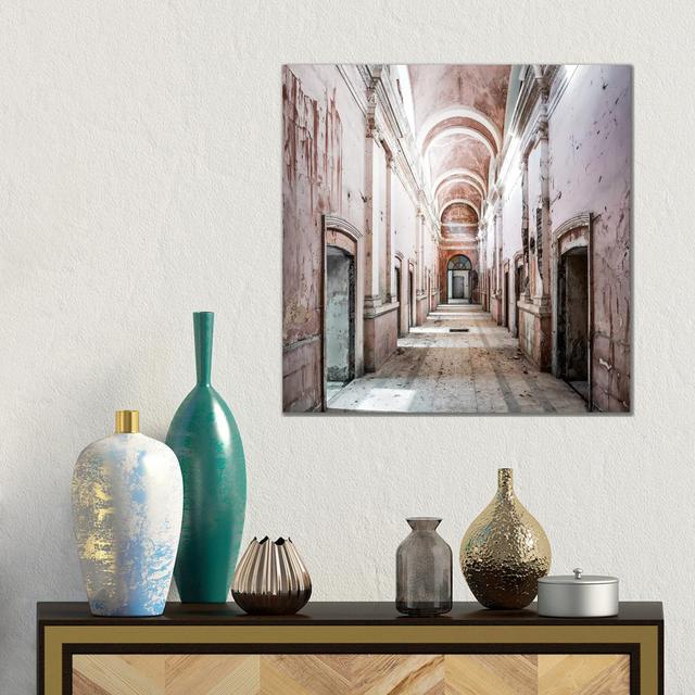 Roman Spa by Simon Yeung - Gallery-Wrapped Canvas Giclée on Canvas Lark Manor Format: Canvas, Size: 45.72cm H x 45.72cm W x 3.81cm D on Productcaster.