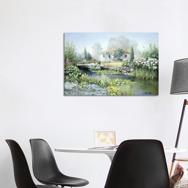 Treasure Garden by Peter Motz - Wrapped Canvas Gallery-Wrapped Canvas Giclée ClassicLiving Size: 66.04cm H x 101.6cm W x 3.81cm D on Productcaster.