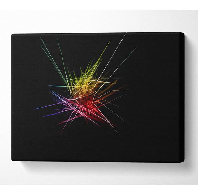 Rainbow Blast - Wrapped Canvas Art Prints Latitude Run Size: 101.6cm H x 142.2cm W x 10cm D on Productcaster.