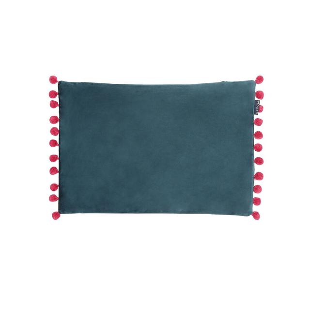 Theis Fiesta Rectangular Scatter Cushion Cover Paoletti Colour: Teal/Berry on Productcaster.