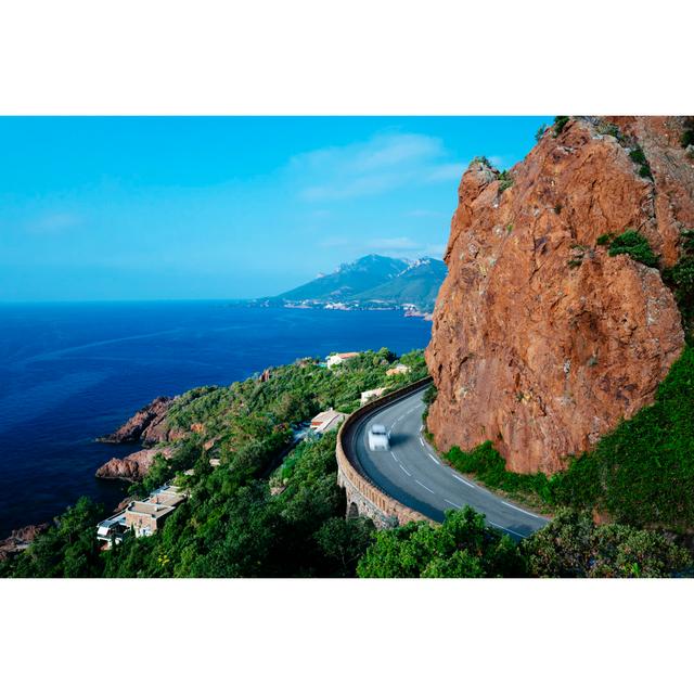 French Riviera Coastline by Lucentius - Wrapped Canvas Print Alpen Home Size: 30cm H x 46cm W on Productcaster.