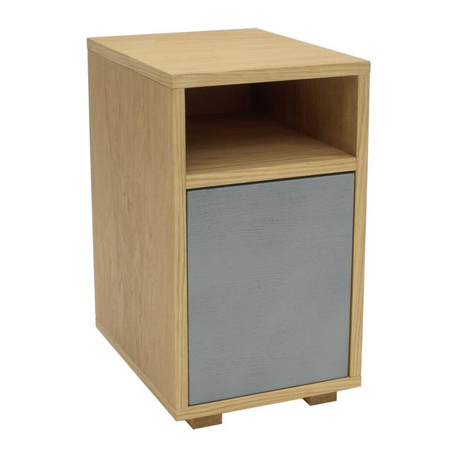 Fordbridge Bedside Table Ebern Designs Colour: Dark Grey on Productcaster.