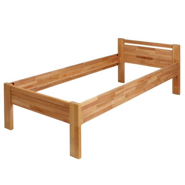 SiSi Senior Bed Solid Beech Wood Alpen Home Size: Small Double (4') on Productcaster.