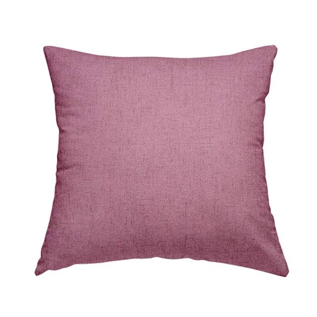 James Square Throw Cushion Yorkshire Fabric Shop Size: 43cm H x 43cm W x 5cm D, Colour: Pink on Productcaster.