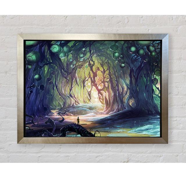 Morbid Forest - Single Picture Frame Art Prints Bright Star Size: 59.7cm H x 84.1cm W x 3.4cm D on Productcaster.