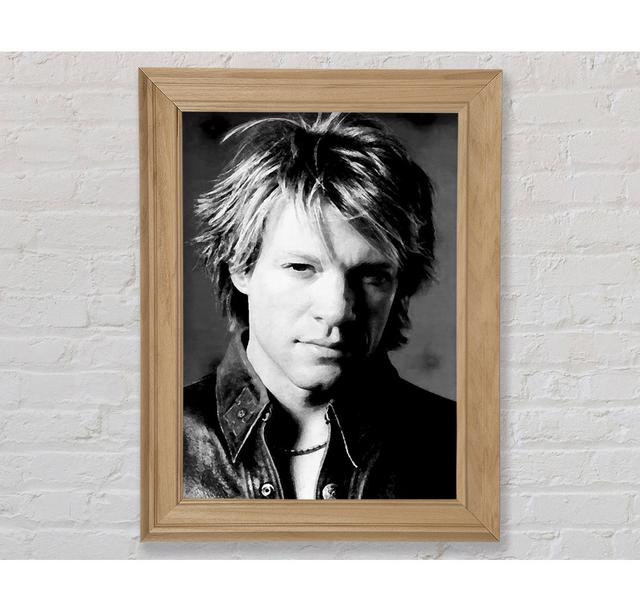 Jon Bon Jovi - Einzelne Bilderrahmen Kunstdrucke Bright Star Größe: 141,4 cm H x 100 cm B x 8 cm T on Productcaster.