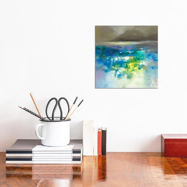 Fluid Dynamics I by Scott Naismith - Painting on Canvas 17 Stories Format: Wrapped Canvas, Size: 30.48cm H x 30.48cm W x 1.91cm D on Productcaster.