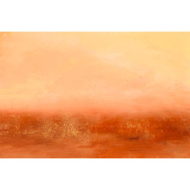 Orange II by Sharon Gordon - Wrapped Canvas Art Prints Metro Lane Size: 20cm H x 30cm W x 3.8cm D on Productcaster.