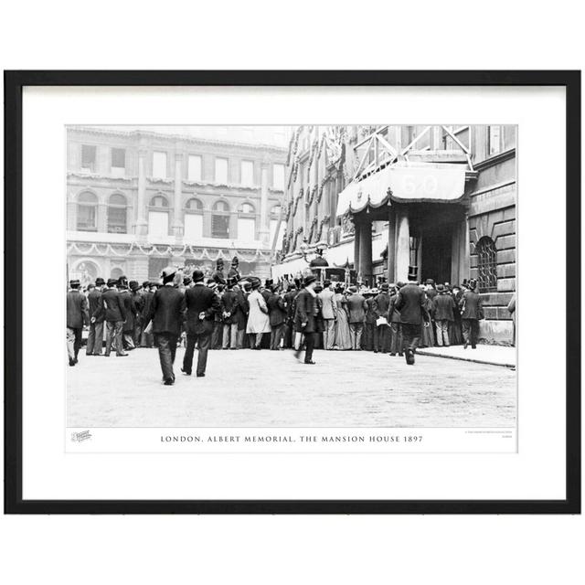 'London, Albert Memorial, the Mansion House 1897' by Francis Frith - Picture Frame Photograph Print on Paper The Francis Frith Collection Size: 28cm H on Productcaster.