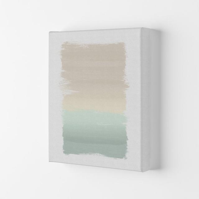 Pastel Abstract - Graphic Art Print on Paper East Urban Home Size: 29.7cm H x 21cm W x 4cm D, Format: Wrapped Canvas on Productcaster.