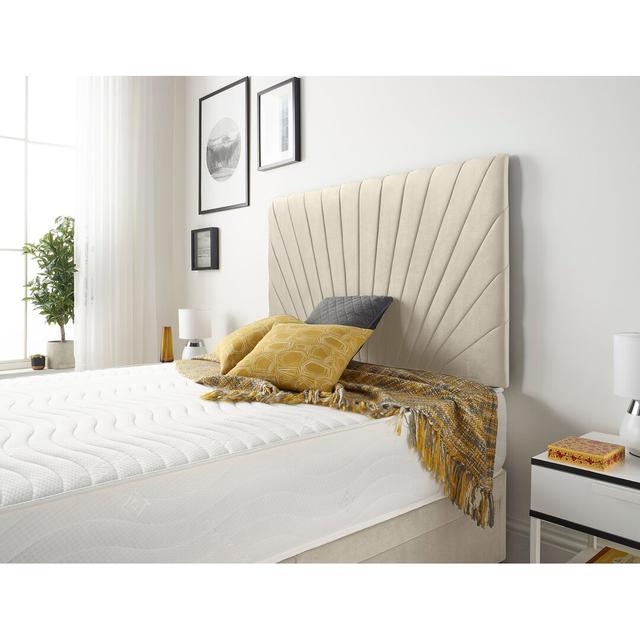 SantaFe Platinum Twed Divan Bed Fairmont Park Storage Type: No Drawer, Colour: Natural, Size: Super King (6') on Productcaster.