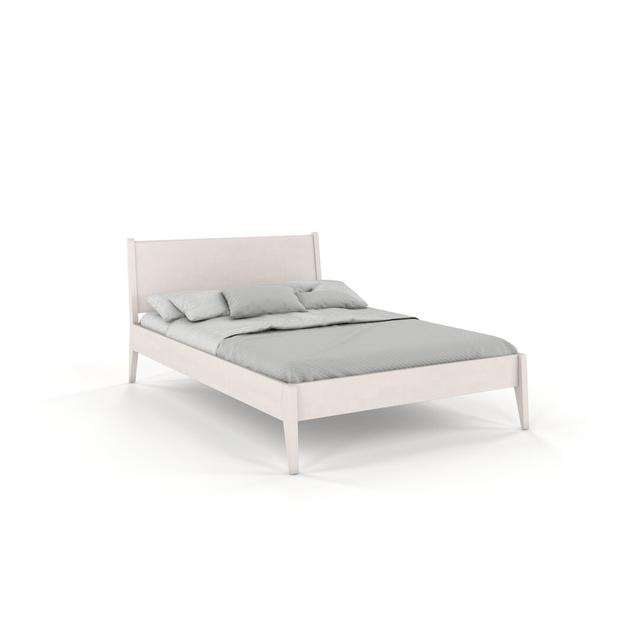 Eng Bed Frame Corrigan Studio Colour: White, Size: European Double (140 x 200cm) on Productcaster.