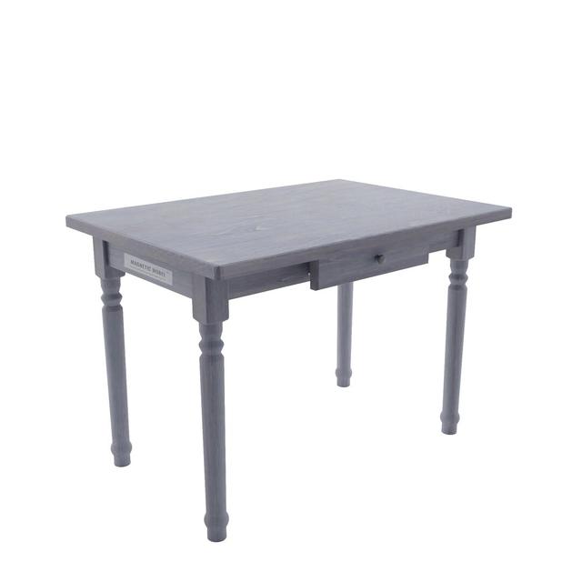 Dining table Magnetic Moebel Size: 75cm H x 85cm L x 85cm W, Colour: Grey on Productcaster.