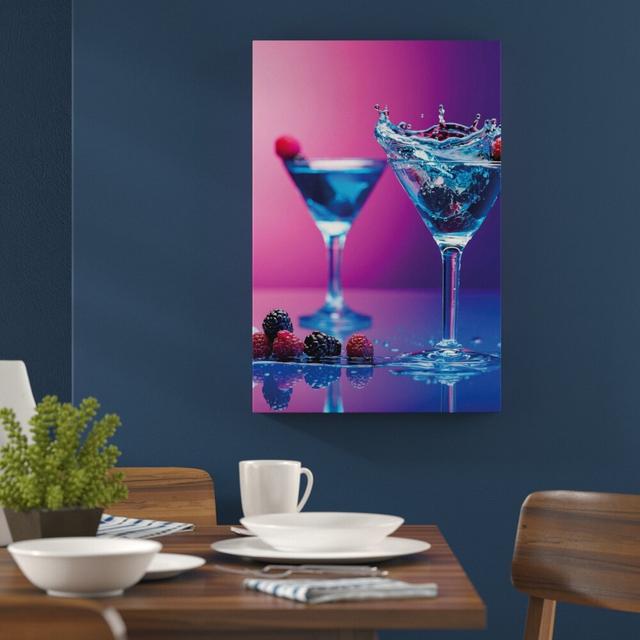 Leinwandbild Coole Cocktails, Fotodruck East Urban Home Größe: 60 cm H x 40 cm B on Productcaster.