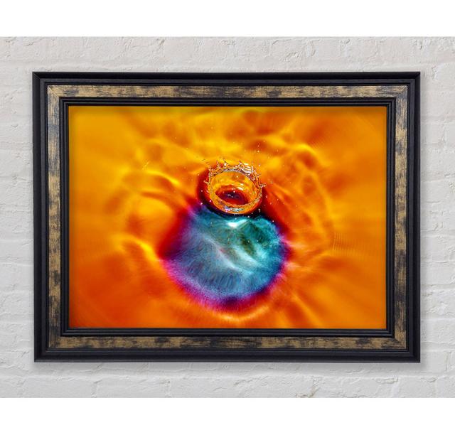 Ripple Slash - Single Picture Frame Art Prints Bright Star Size: 42cm H x 59.7cm W x 8cm D on Productcaster.