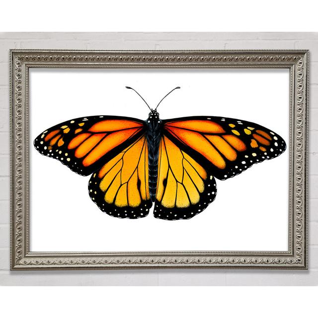 Butterfly Wings - Single Picture Frame Art Prints August Grove Size: 84.1cm H x 118.9cm W on Productcaster.