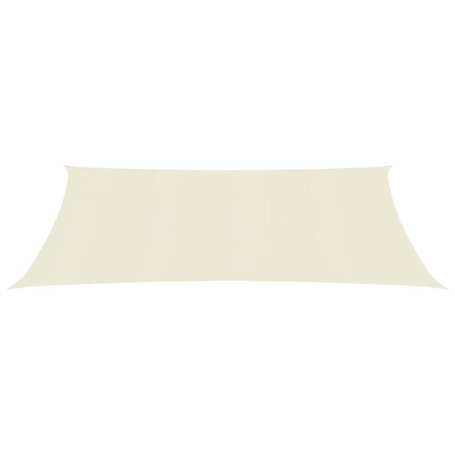 Audino 3.5m x 5m Rectangular Shade Sail Dakota Fields Colour: Cream on Productcaster.