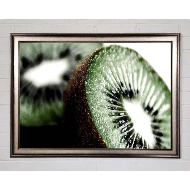 Fresh Kiwi 1 Framed Print Brayden Studio Format: Gunmetal Framed Paper, Size: 29.7cm H x 42cm W x 1.5cm D on Productcaster.