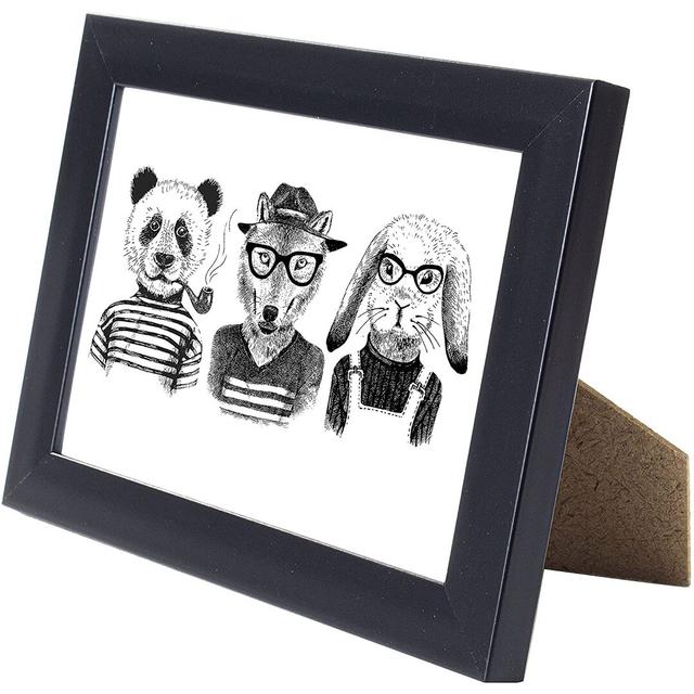 Picture Frame (Set of 3) Clay Roberts Colour: Black on Productcaster.