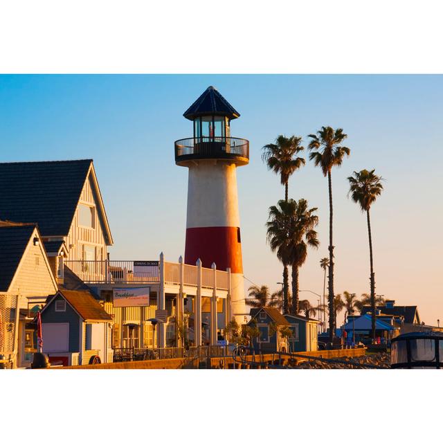 Harbor At The City Of Oceanside by Ron And Patty Thomas - No Frame Art Prints on Canvas Breakwater Bay Size: 20cm H x 30cm W on Productcaster.