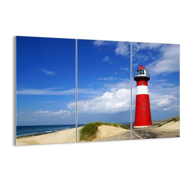 'Dream Loneliness' - 3 Piece Unframed Photograph Print Set on Glass Longshore Tides Size: 70cm H x 105cm W x 1.8cm D on Productcaster.