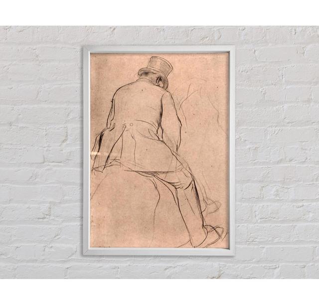 Degas Rider - Single Picture Frame Art Prints on Canvas Bright Star Size: 118.9cm H x 84.1cm W x 3.3cm D on Productcaster.