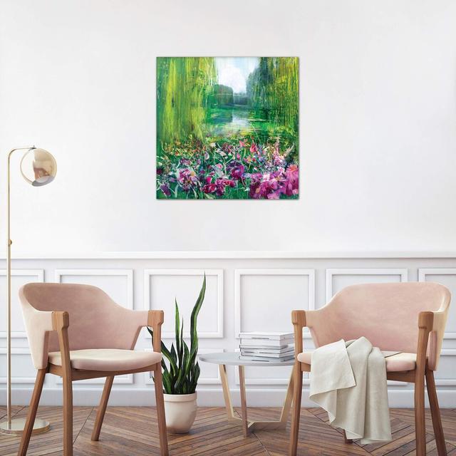 Giverny by Giverny - Painting Print on Canvas Lily Manor Frame Option: No Frame, Size: 45.72cm H x 45.72cm W x 1.91cm D on Productcaster.