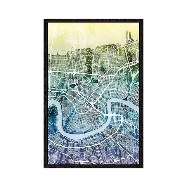 New Orleans, Louisiana, USA by Michael Tompsett - Gallery-Wrapped Canvas Giclée on Canvas iCanvas Size: 101.6cm H x 66.04cm W x 3.8cm D, Format: Black on Productcaster.