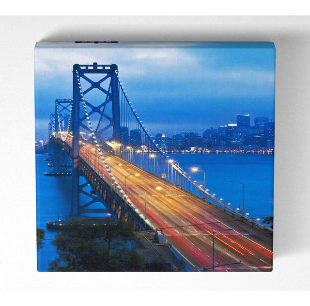 Gate Bridge Brayden Studio Format: Wrapped Canvas, Size: 50.8cm H x 50.8cm W x 10cm D on Productcaster.