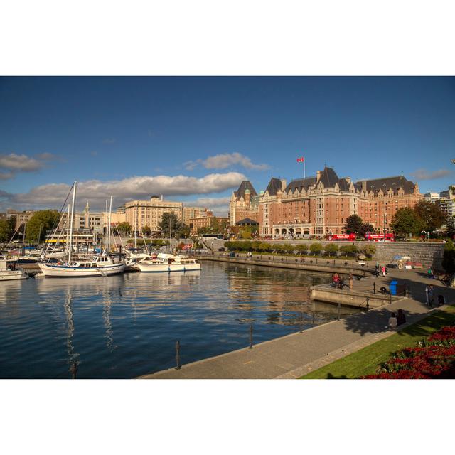 Finwith Downtown Victoria - Wrapped Canvas Print Breakwater Bay Size: 81cm H x 122cm W x 3.8cm D on Productcaster.