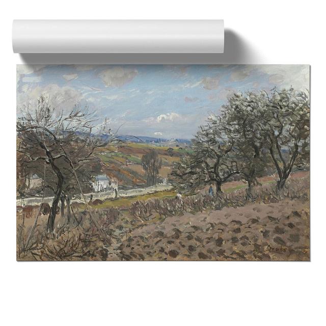 Bougival by Alfred Sisley - No Frame Painting East Urban Home Size: 42cm H x 59cm W x 0.1cm D on Productcaster.