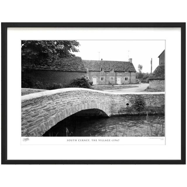 South Cerney, The Village C1967 by Francis Frith - Single Picture Frame Print The Francis Frith Collection Size: 45cm H x 60cm W x 2.3cm D on Productcaster.