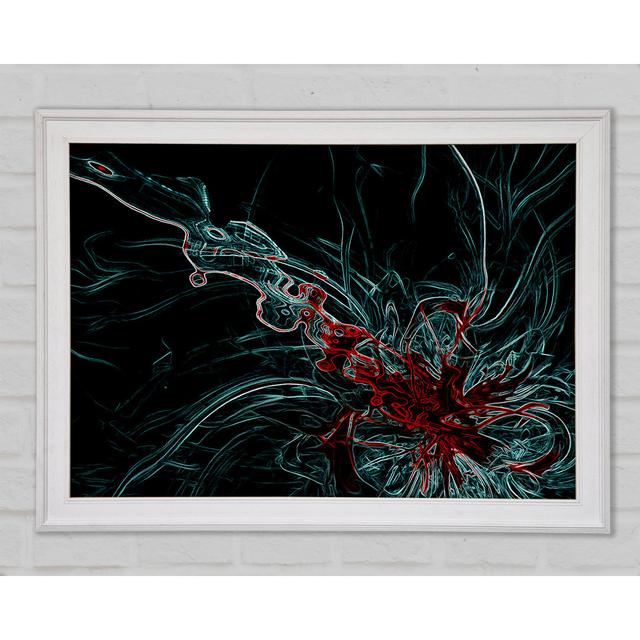 Infusion Red - Single Picture Frame Art Prints Metro Lane Size: 84.1cm H x 118.9cm W x 1.5cm D on Productcaster.