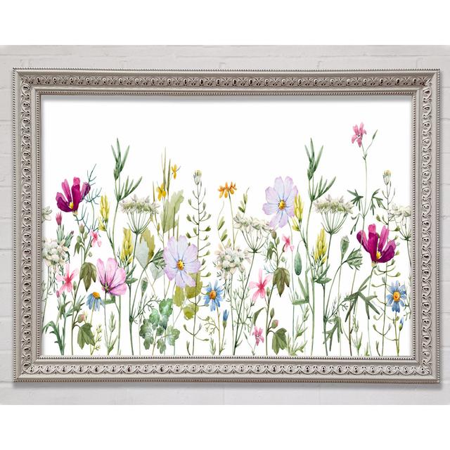 Summer Time Flowers - Print Bright Star Size: 21cm H x 29.7cm W x 3cm D on Productcaster.