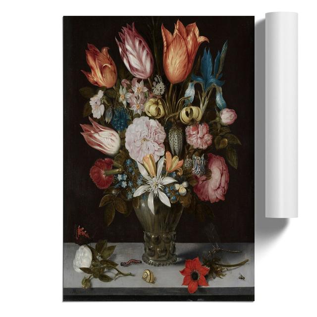 Still Life with Flowers Vol.3 by Ambrosius Bosschaert - Unframed Painting East Urban Home Size: 42cm H x 30cm W x 0.1cm D on Productcaster.