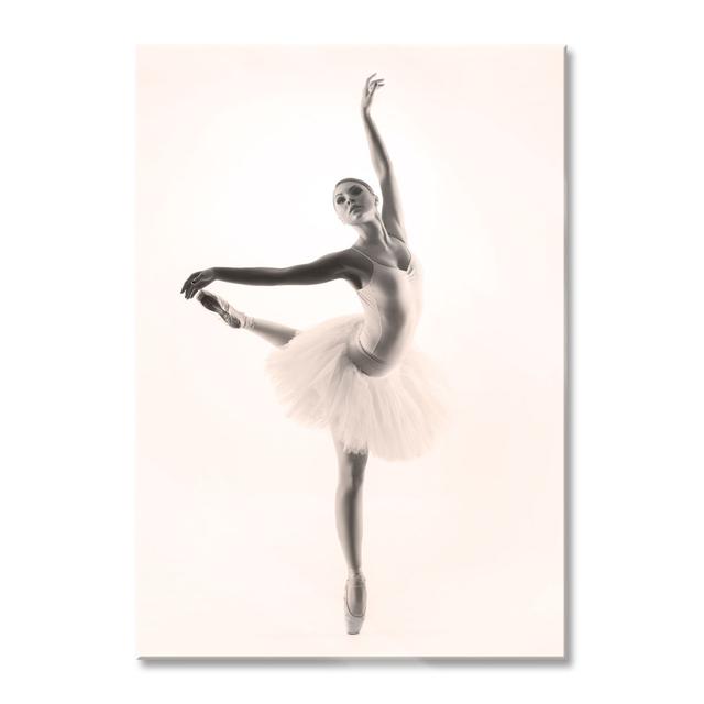 Glasbild Ästhetische Ballerina Mercer41 Größe: 60 cm H x 40 cm B on Productcaster.