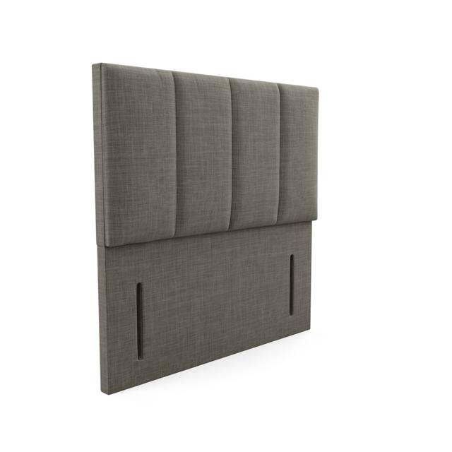 Middletown Upholstered Headboard Brayden Studio Size: Kingsize (5'), Upholstery: Wool - Grey on Productcaster.