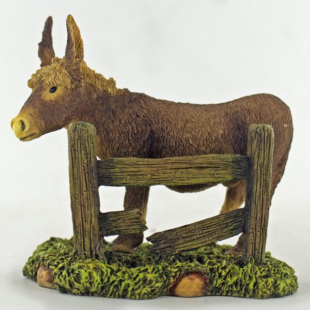 Donkey at a Gate Lugenia Figurine Brambly Cottage on Productcaster.