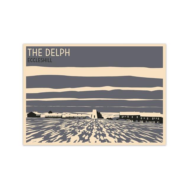 The Delph, Eccleshill by Richard O'Neill - Graphic Art Print Corrigan Studio Format: Unframed, Size: 30cm H x 42cm W x 1cm D on Productcaster.