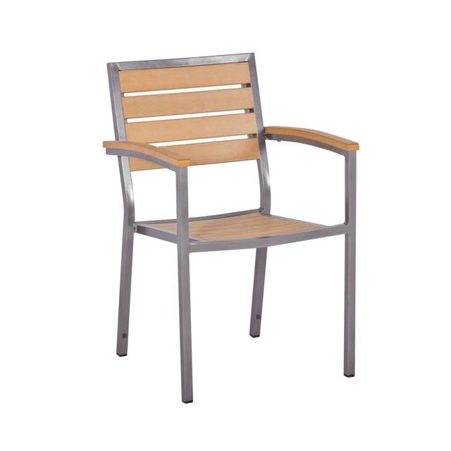 Macchiato Arm Chair in Teak Asian Dakota Fields on Productcaster.