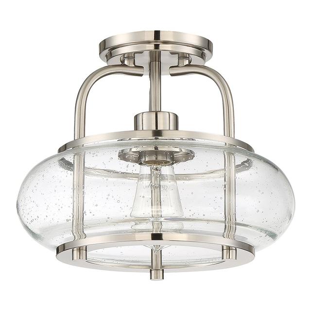 Kelli Glass Semi Flush Mount Borough Wharf on Productcaster.