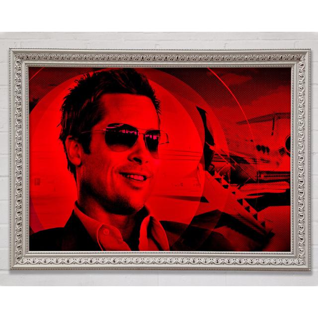 Oceans Eleven Brad Pitt - Print Rosalind Wheeler Size: 42cm H x 59.7cm W x 3cm D on Productcaster.