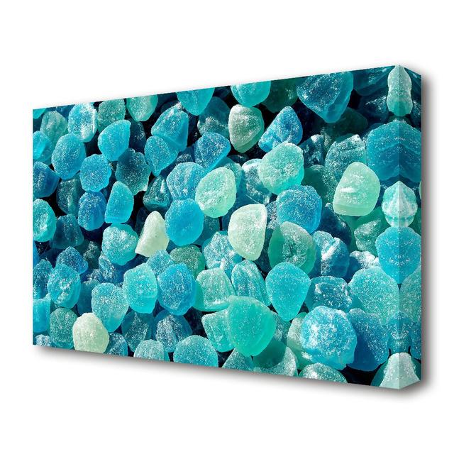 'Blue Jelly' - Wrapped Canvas Photograph East Urban Home Size: 101.6 cm H x 142.2 cm W on Productcaster.