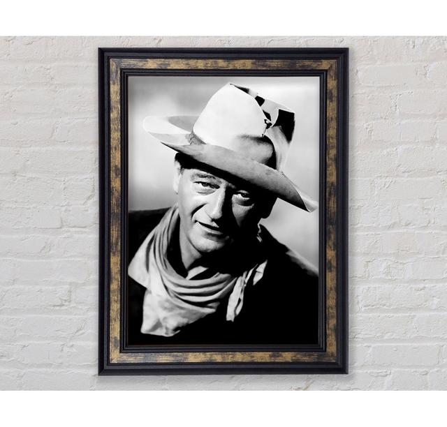 John Wayne Cowboy - Bilderrahmen Kunstdrucke Bright Star Größe: 59,7 cm H x 84,1 cm B on Productcaster.