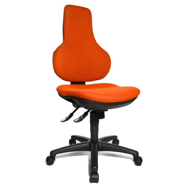 Bürodrehstuhl ClearAmbient Farbe (Polster): Orange on Productcaster.