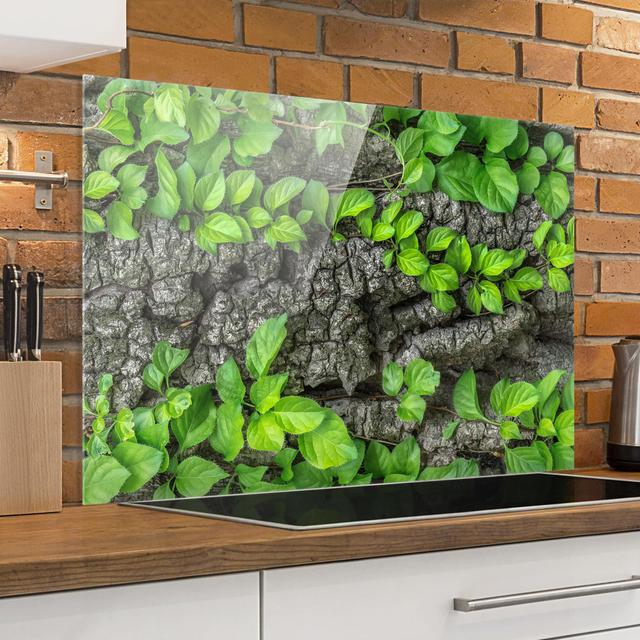 90cm x 59cm Glass Peel & Stick Panel East Urban Home on Productcaster.